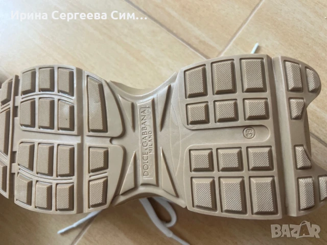 Обувки Dolce&Gabbana 39 номер, снимка 13 - Маратонки - 50744006