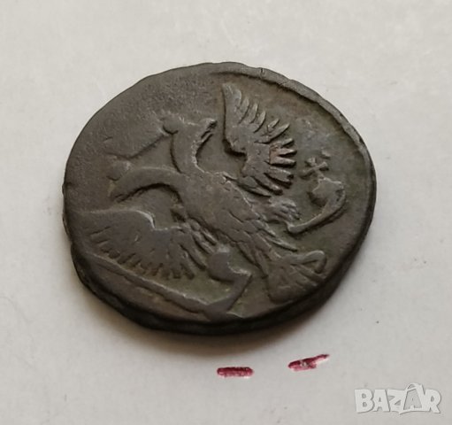 Монета Денга 1746г Русия, снимка 7 - Нумизматика и бонистика - 31304245