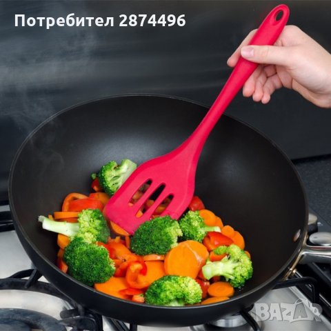 Силиконов кухненски комплек 5 части, снимка 11 - Други стоки за дома - 30908669