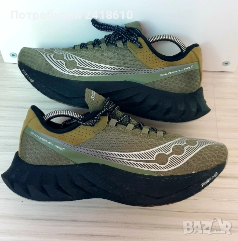 Saucony Endorphin Pro 4 Mens Size 41 /26см UK 7  US 8 ОРИГИНАЛ! Мъжки Маратонки, снимка 13 - Маратонки - 53821388