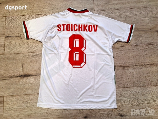 Футболна фланелка на Христо Стоичков България САЩ 94 ретро модел!