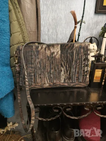 Borse in pelle италианска чанта естествена кожа, снимка 2 - Чанти - 49576785
