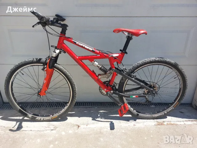  Планински алуминиев велосипед CARRARO , снимка 6 - Велосипеди - 50296030