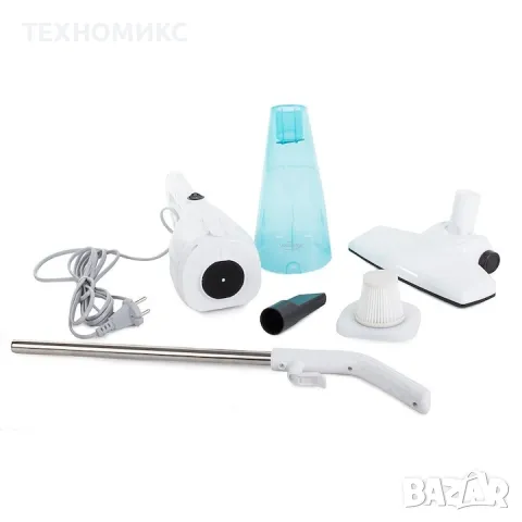 Вертикална прахосмукачка Welora, 2 в 1, Преносима, Мощност 600 W, HEPA филтър, Бял, снимка 13 - Прахосмукачки - 48991780