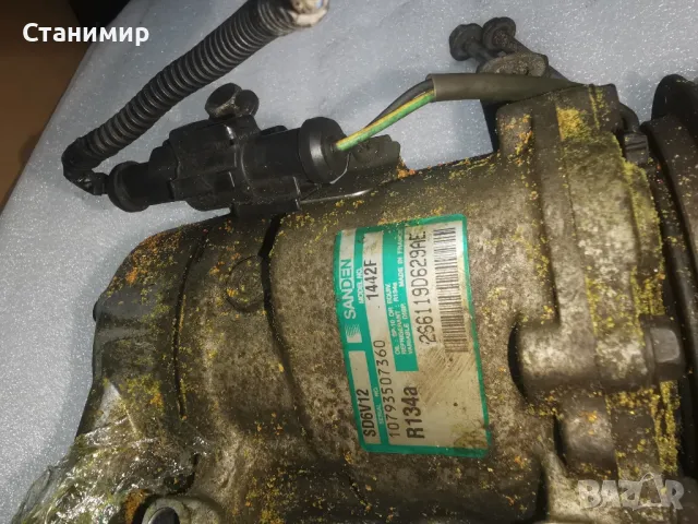  SD6V12 SANDEN,компресор климатик, Мазда 2 и др. 