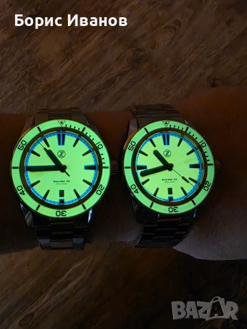 Zelos Swordfish 42mm SS Ember Orange, снимка 4 - Мъжки - 52571906