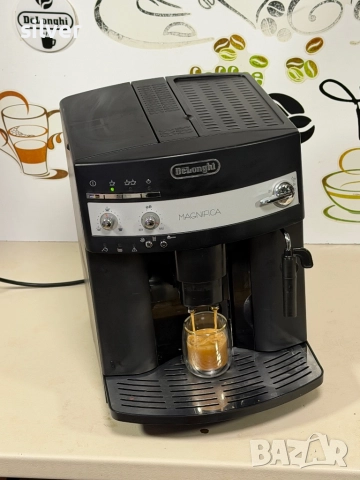 Кафемашина кафе автомат delonghi magnifica с гаранция, снимка 2 - Кафемашини - 53001875