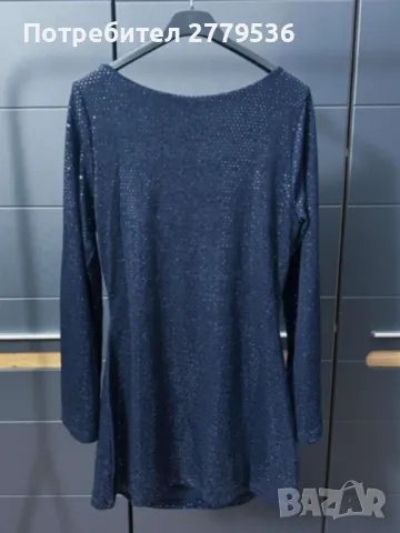 Чисто нова тъмно синя рокля, снимка 3 - Рокли - 48732424