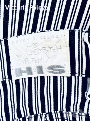 H.I.S. панталон висока талия, снимка 9 - Панталони - 40383432