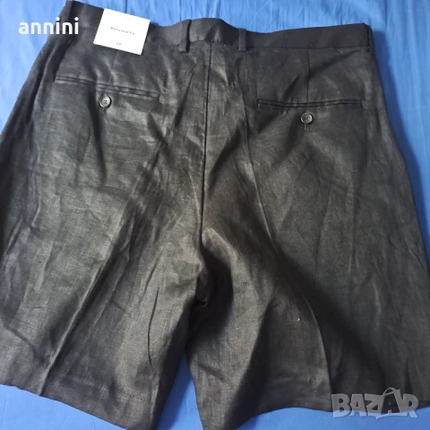 нови черни къси мъжки панталони  раз 32 и 34 ЛЕНЕНИ, снимка 4 - Къси панталони - 49286005