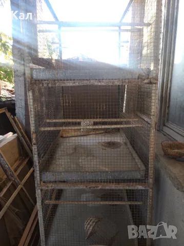 Клетка на 4 етажа, снимка 2 - За птици - 56118483