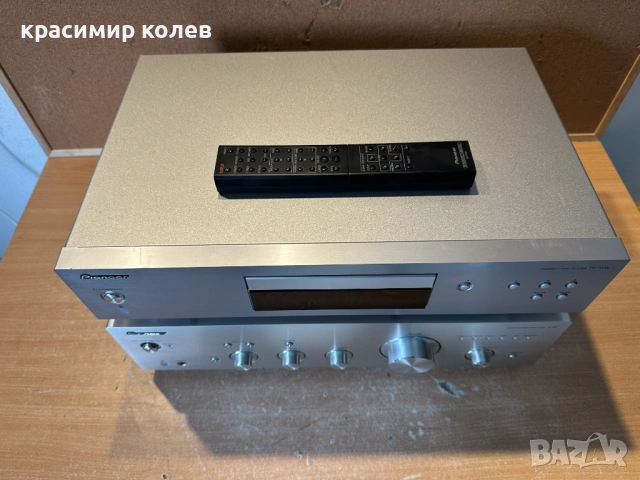 усилвател "PIONEER A-30"и cd плейър "PIONEER PD-10AE", снимка 2 - Ресийвъри, усилватели, смесителни пултове - 53290326