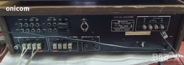 SANYO DCX 4000L, снимка 4 - Ресийвъри, усилватели, смесителни пултове - 49710165