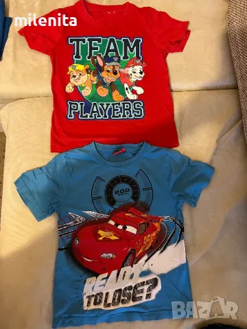 Детски летни дрехи за 6-7г. момче, снимка 3 - Детски тениски и потници - 49391781