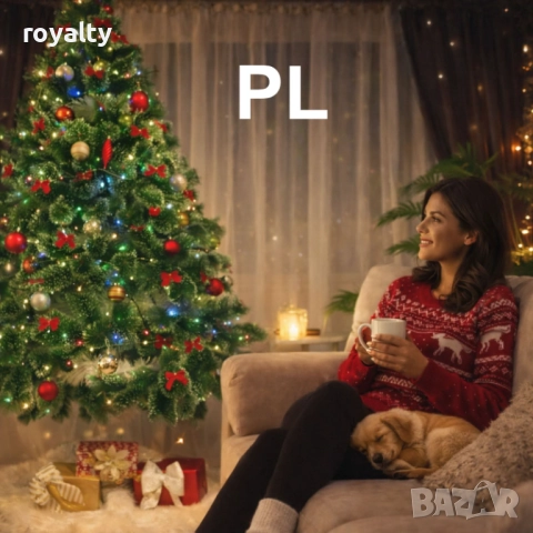 Вечно жива – коледна елха със заснежени връхчета ED2025DK1, снимка 5 - Декорация за дома - 52841482