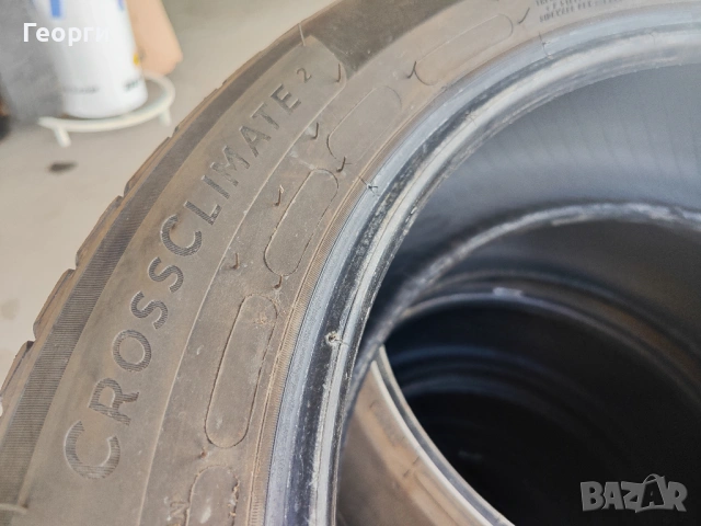 2бр.всесезонни гуми 205/55/17 Michelin, снимка 5 - Гуми и джанти - 54186182