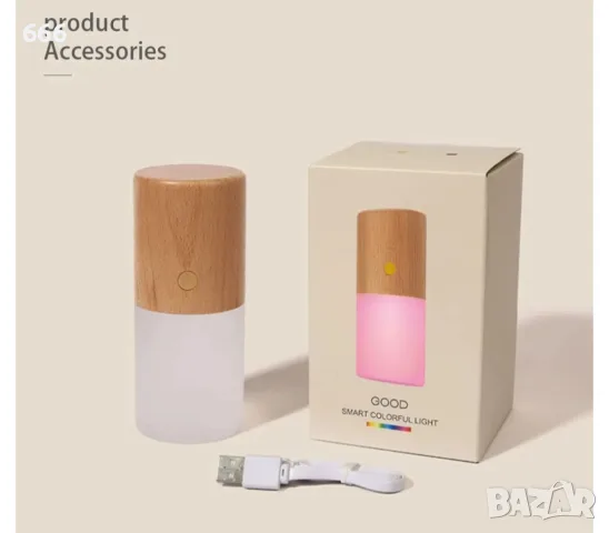 Безжична LED настолна лампа, снимка 9 - Настолни лампи - 55949564