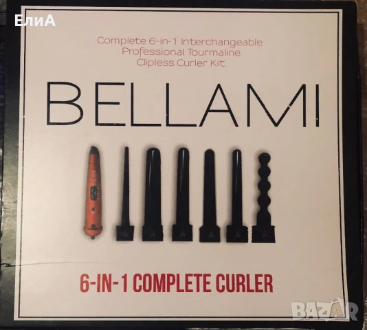 Професионална Турмалинова Маша За Коса Bellami 6-in-1 