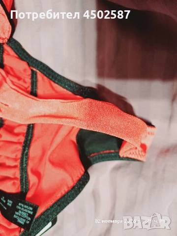 Червен сутиен с прашки, снимка 18 - Бельо - 52698244