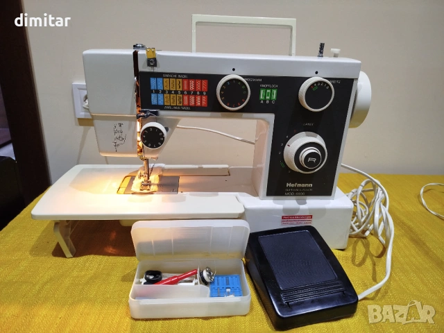 Метална шевна машина HOFMAN SUPER NUTZSTICH 6936