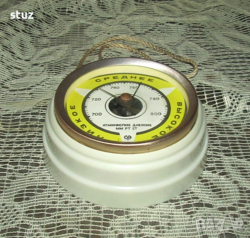 Съветски стенен барометър, снимка 2 - Декорация за дома - 53964955