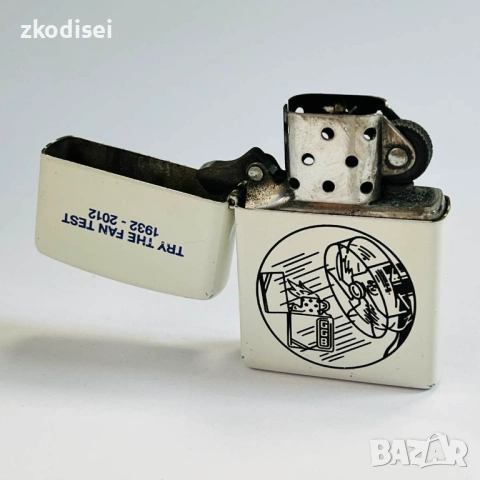 Запалка ZIPPO Try The Fan Test, снимка 3 - Запалки - 53942826