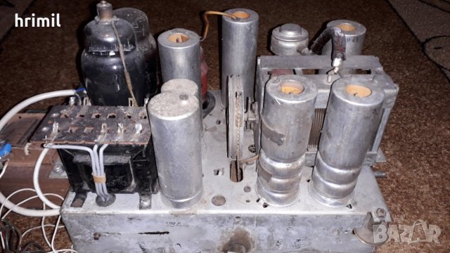Шаси от радио Phillips 470A , снимка 4 - Антикварни и старинни предмети - 42813965