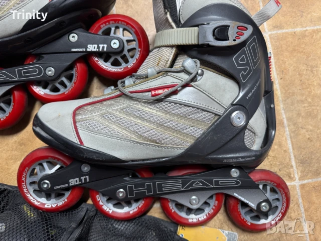 Ролери HEAD 90-T1 size:41 + наколенки Head size:M, снимка 2 - Ролери, кънки - 50704631