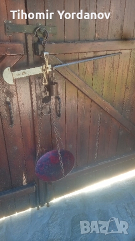 Кантар -Паланца до -50 кг., снимка 5 - Антикварни и старинни предмети - 51479124