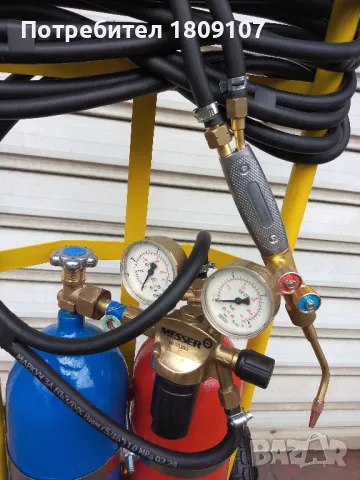 Мобилен оксижен с 2 х 6.5 литра бутилки , снимка 3 - Други инструменти - 49761769