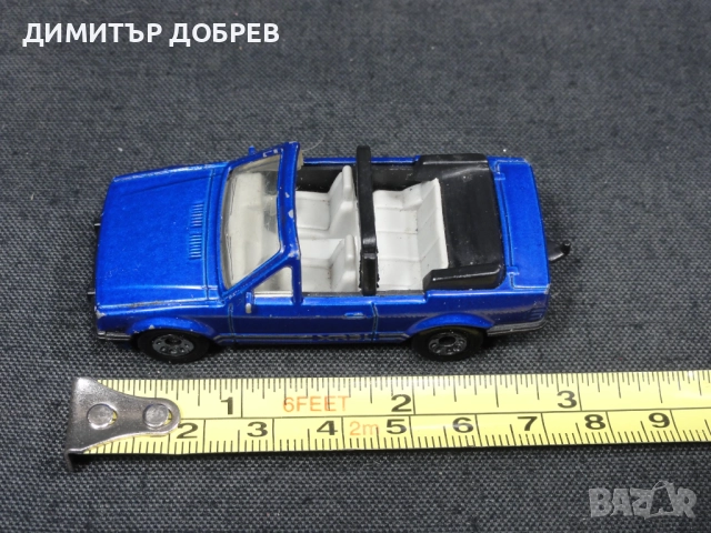 СТАРА РЕТРО МЕТАЛНА КОЛИЧКА MATCHBOX MACAU FORD ESCORT, снимка 7 - Колекции - 52021291