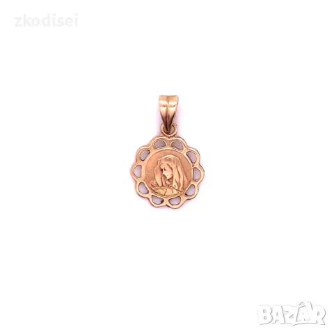 Златен медальон 0,95гр. 14кр. проба:585 модел:29964-5, снимка 1