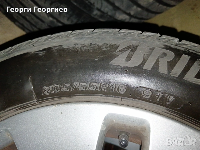 Оригинални джанти с гуми за Audi A4 B6/B7, снимка 7 - Гуми и джанти - 52898176