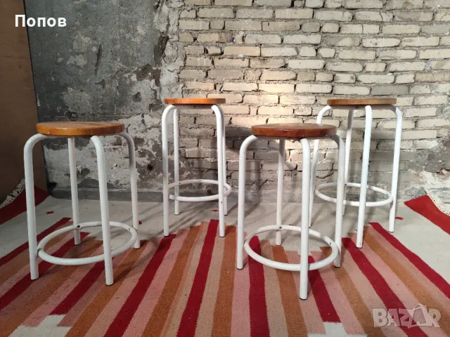 Индустриални бар столове, снимка 6 - Столове - 47441243