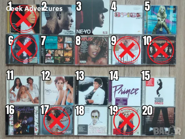 Pop и R&B Music Albums CDs Оригинални Поп РнБ Музикални Дискове, снимка 2 - CD дискове - 48890350