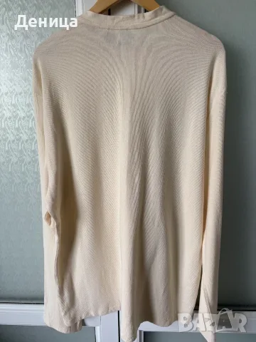 Calvin Klein мъжка памучна блуза с дълъг ръкав (размер XL), снимка 2 - Блузи - 56224345
