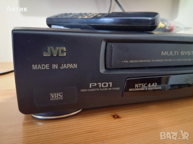 Видео Рекордер JVC Multi System Made in Japan, снимка 4 - Плейъри, домашно кино, прожектори - 53923426