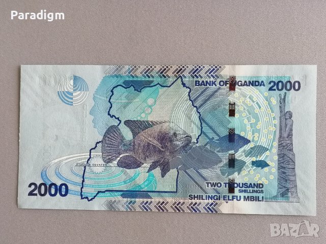 Банкнота - Уганда - 2000 шилинга UNC | 2021г., снимка 2 - Нумизматика и бонистика - 40448726