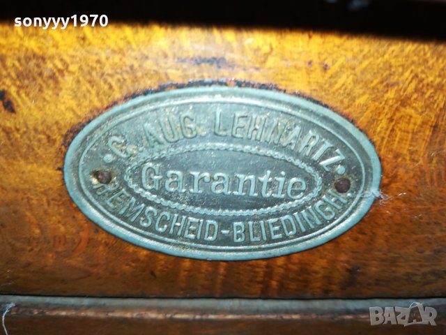 C.AUG.LEHNARTZ-GARANTIE-GERMANY 1309212140, снимка 8 - Антикварни и старинни предмети - 34123935