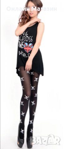 Чорпогащник на черепи , снимка 3 - Бельо - 32147152