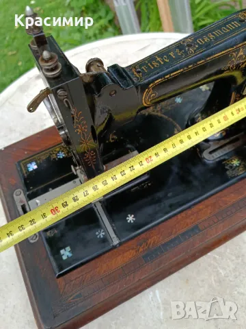 Стара немска шевна машина, снимка 10 - Антикварни и старинни предмети - 50392017