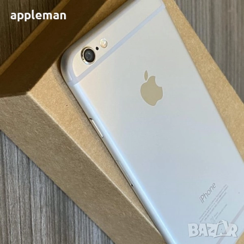 Apple iPhone 6 16Gb Silver Фабрично отключен, снимка 5 - Apple iPhone - 52074716