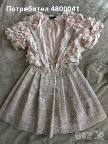 Костюмче от пола и жилетка , снимка 2 - Костюми - 54228765