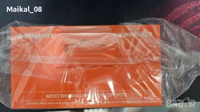 Продавам чисто нова геймърска мишка SteelSeries Aerox 9 Wireless, снимка 5 - Клавиатури и мишки - 50809610