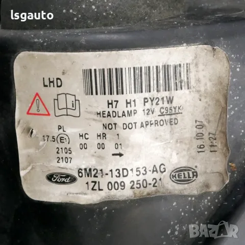Ляв фар Ford S-MAX 2006-2014 ID: 163538 OEM 6M21-13D153-AG, снимка 5 - Части - 55726799
