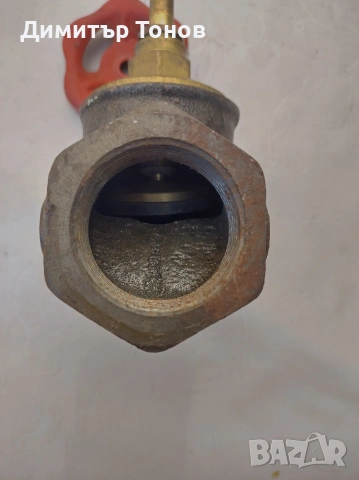 Чугунен кран вентил 1 1/4 цола НОВ, снимка 2 - ВИК - 54119143
