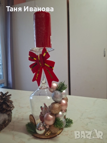 Коледен Свещтник, снимка 3 - Коледни подаръци - 52731258