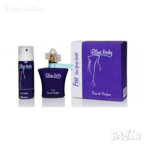Rasasi Blue Lady Комплект (парф. вода/40ml + део/50ml) за жени, снимка 1 - Дамски парфюми - 40354152
