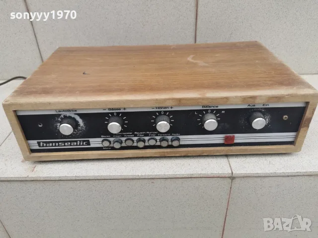 HANSEATIC STEREO AMPLIFIER-ВНОС GERMANY 1310261850L4, снимка 9 - Ресийвъри, усилватели, смесителни пултове - 56483509