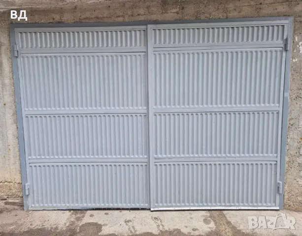 Продавам масивна двойна врата за гараж, снимка 1